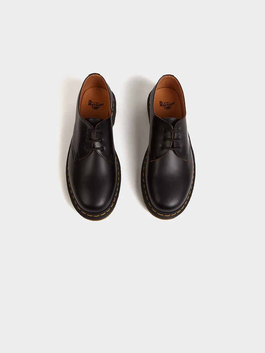 1461 Smooth Leather Oxford Shoe, Black