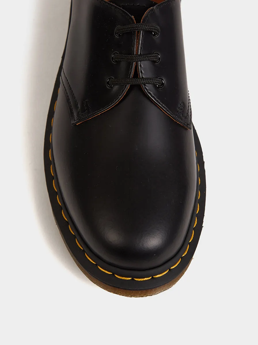 1461 Smooth Leather Oxford Shoe, Black