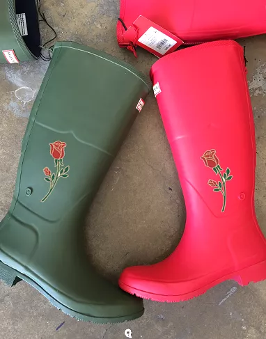 25 Pairs of Custom Painted Hunter Boots + 1 Bag - Custom Order