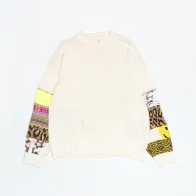 5G Cotton Knit HIPPIE SLEEVE Sweater - Ecru