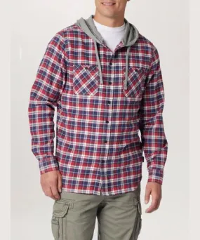 8/4/2023 Switchback Flannel Hoodie for Young Men | UNIONBAY