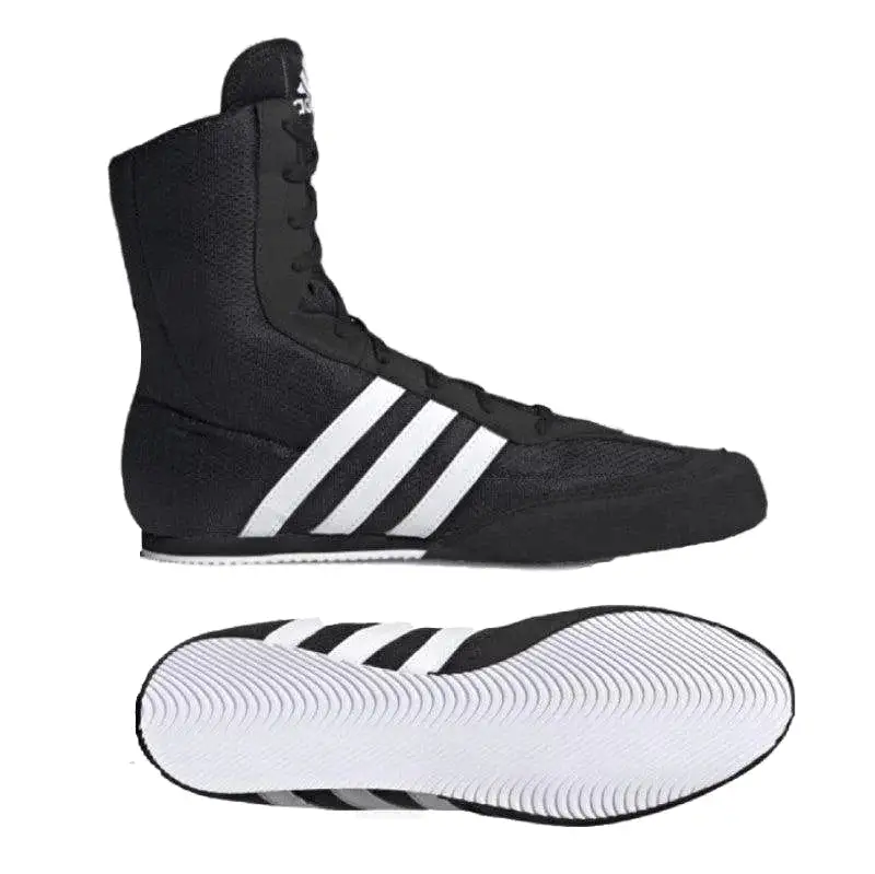 adidas Box Hog 2.0 Boxing Boots Black Breathable