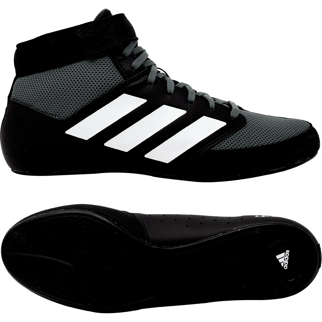 adidas Mat Hog 2.0 Wrestling Boots Black