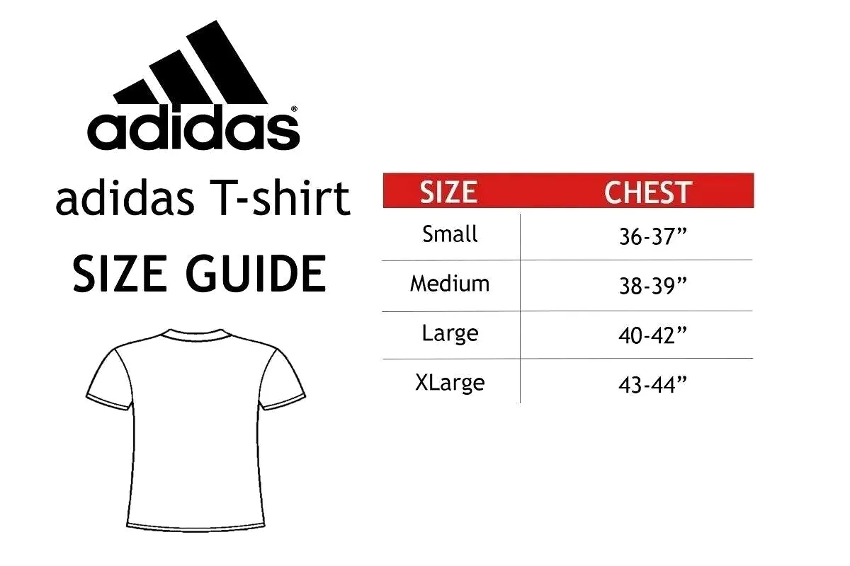 adidas Mens Boxing T-Shirt Black White Grey Blue