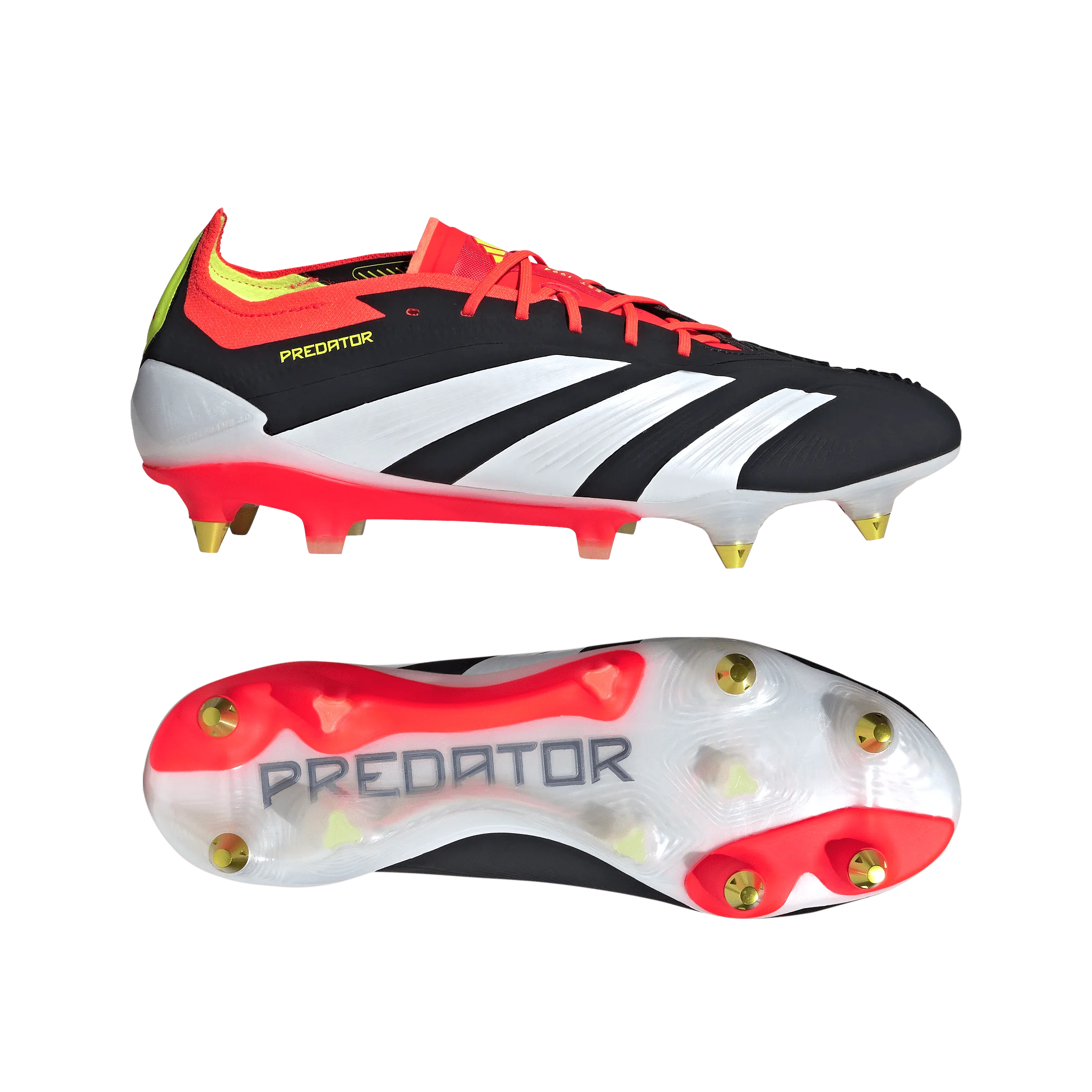 Adidas Predator Elite Low SG Senior Football Boot - Solar Energy