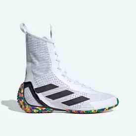 adidas Speedex Ultra Boxing Boots White & Black