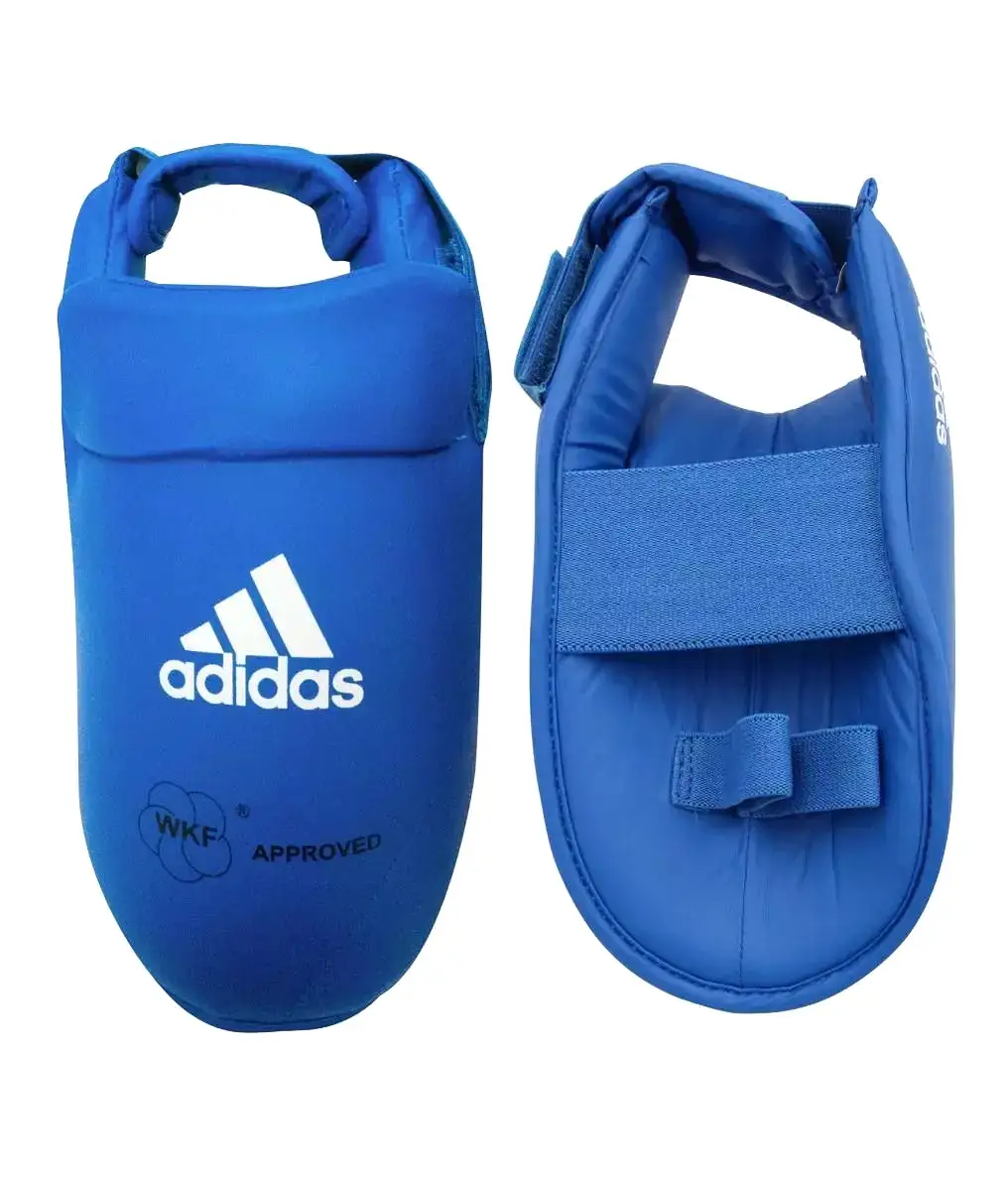 adidas WKF Karate Foot Guards Protectors Pads