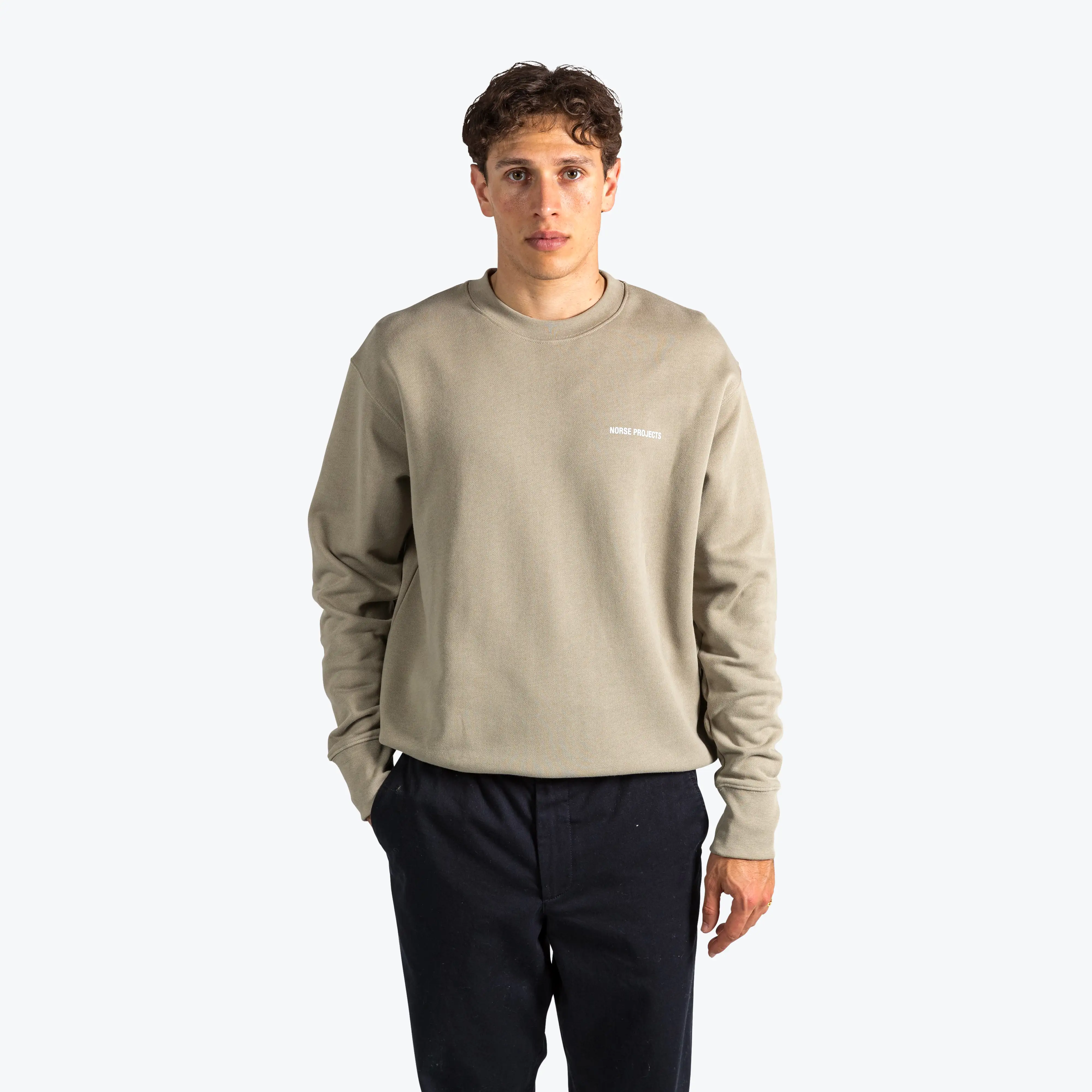 Arne Logo Sweater - Clay