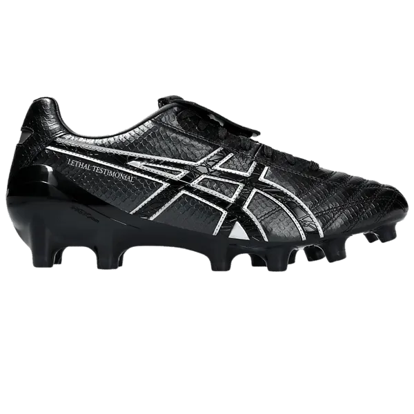 Asics Lethal Testimonial 4 IT FG Senior Football Boot BLK/BLK