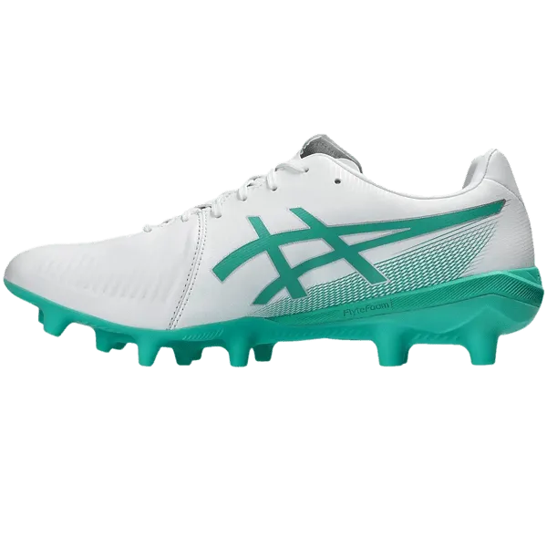 Asics Lethal Tigreor 3 FG Senior Football Boot WHT/AURORA GREEN