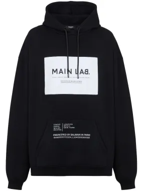 BALMAIN Luxury Urban Hybrid Tee & Hoodie Combo