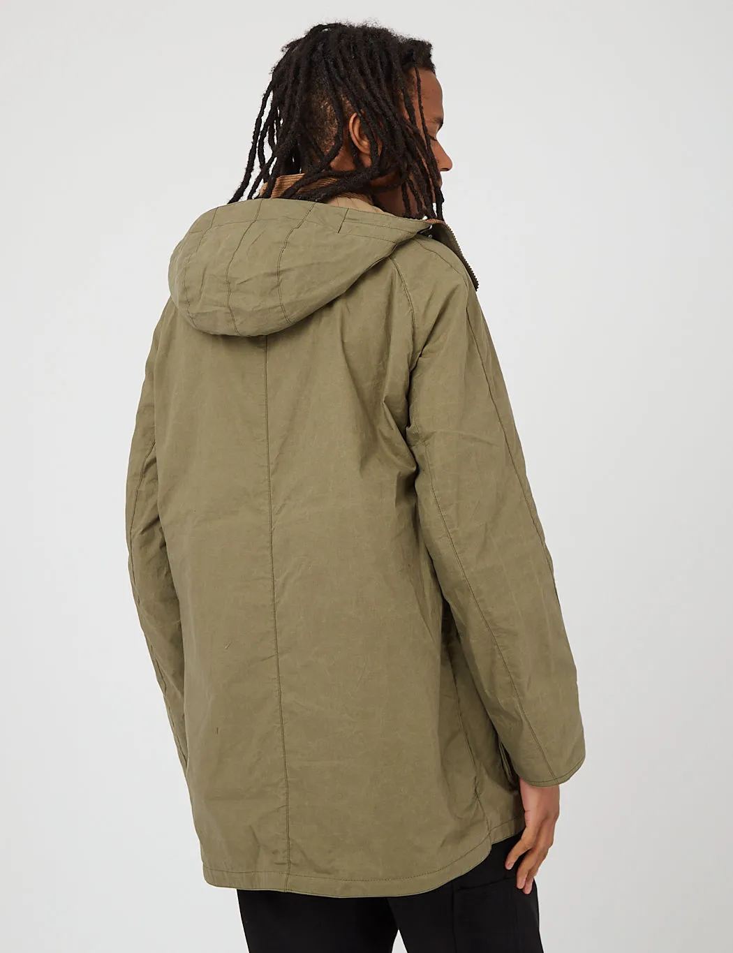 Barbour Gold Standard Ripstop Beaufort Casual Jacket - Dusky Green