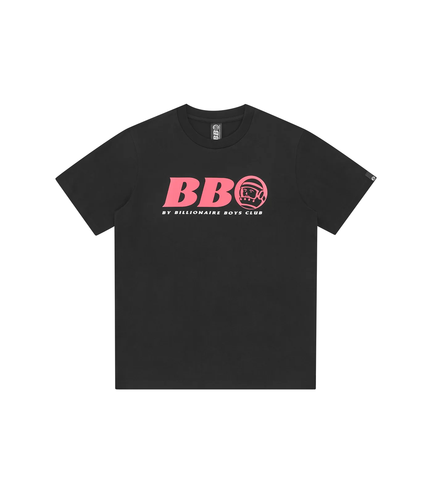 BB ASTRO T-SHIRT - BLACK/PINK LOGO