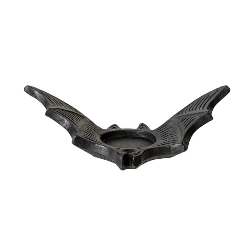 Black Bat Tealight Candle Holder