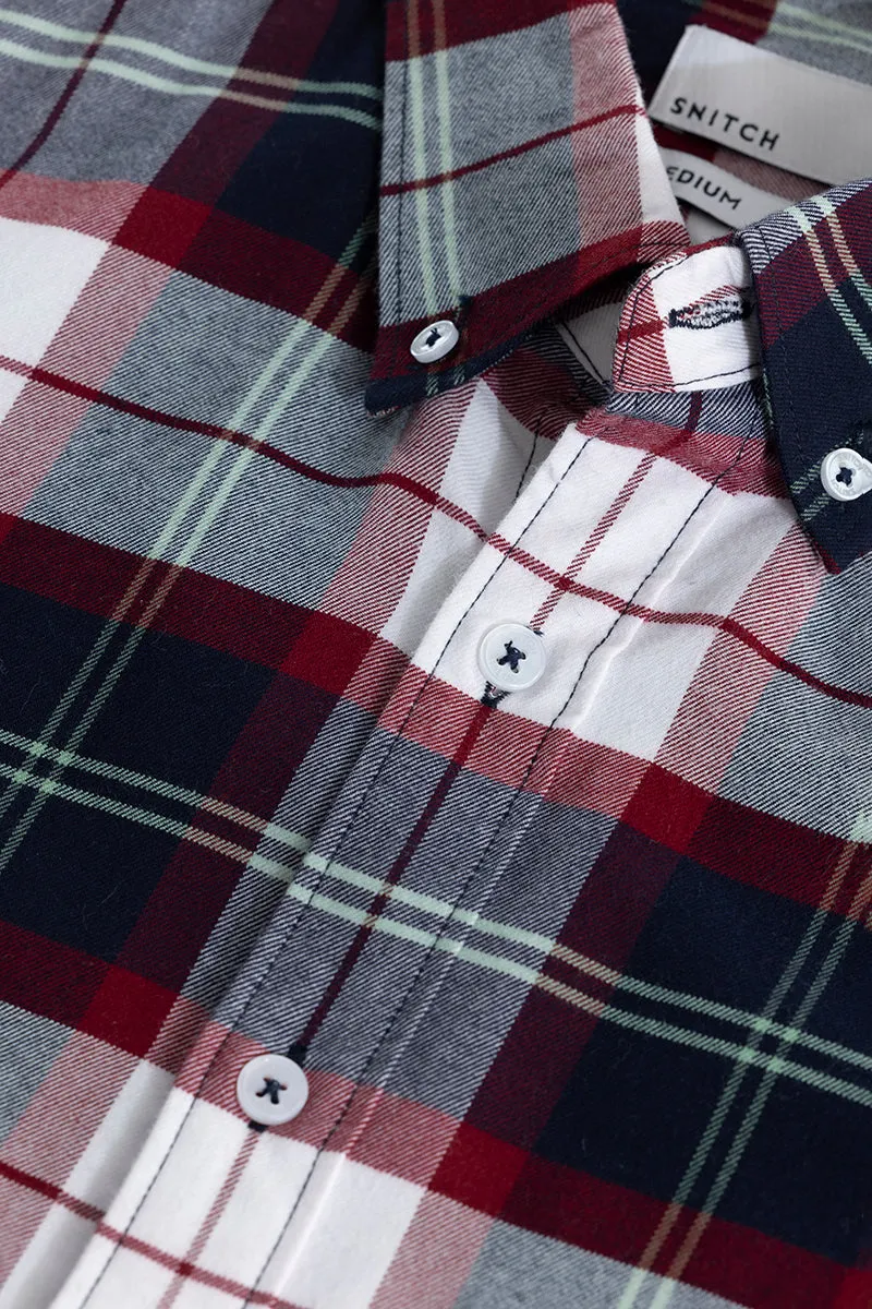 Boldsquare Grey Checks Shirt