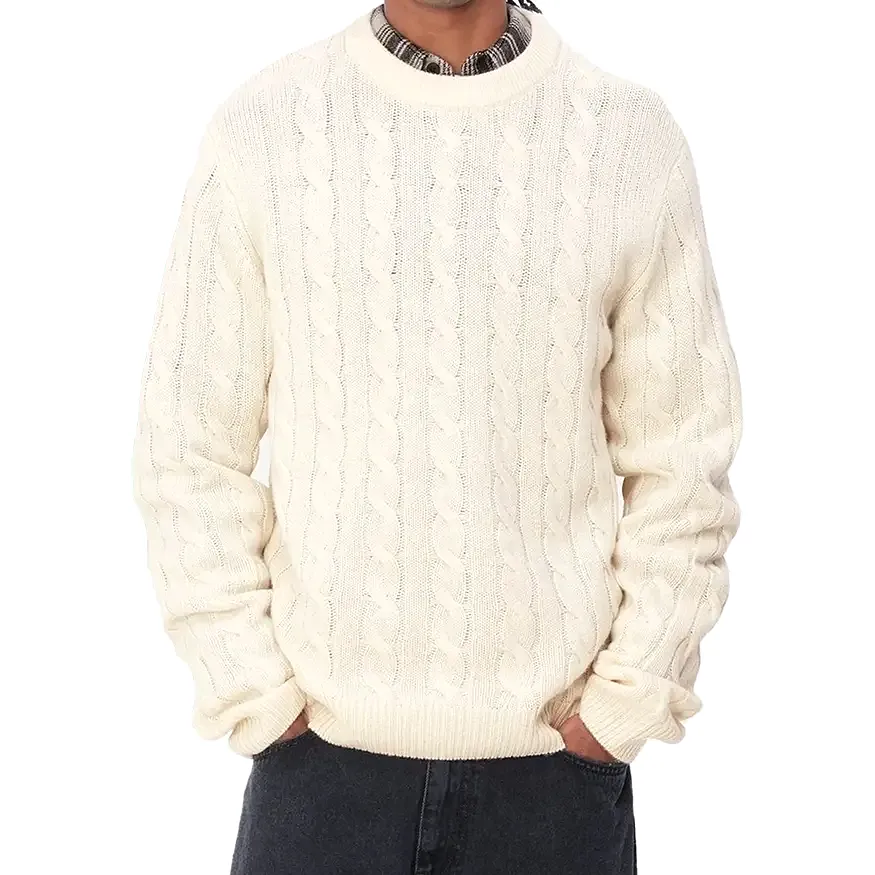 Carhartt WIP Chase Cambell Sweater - Salt