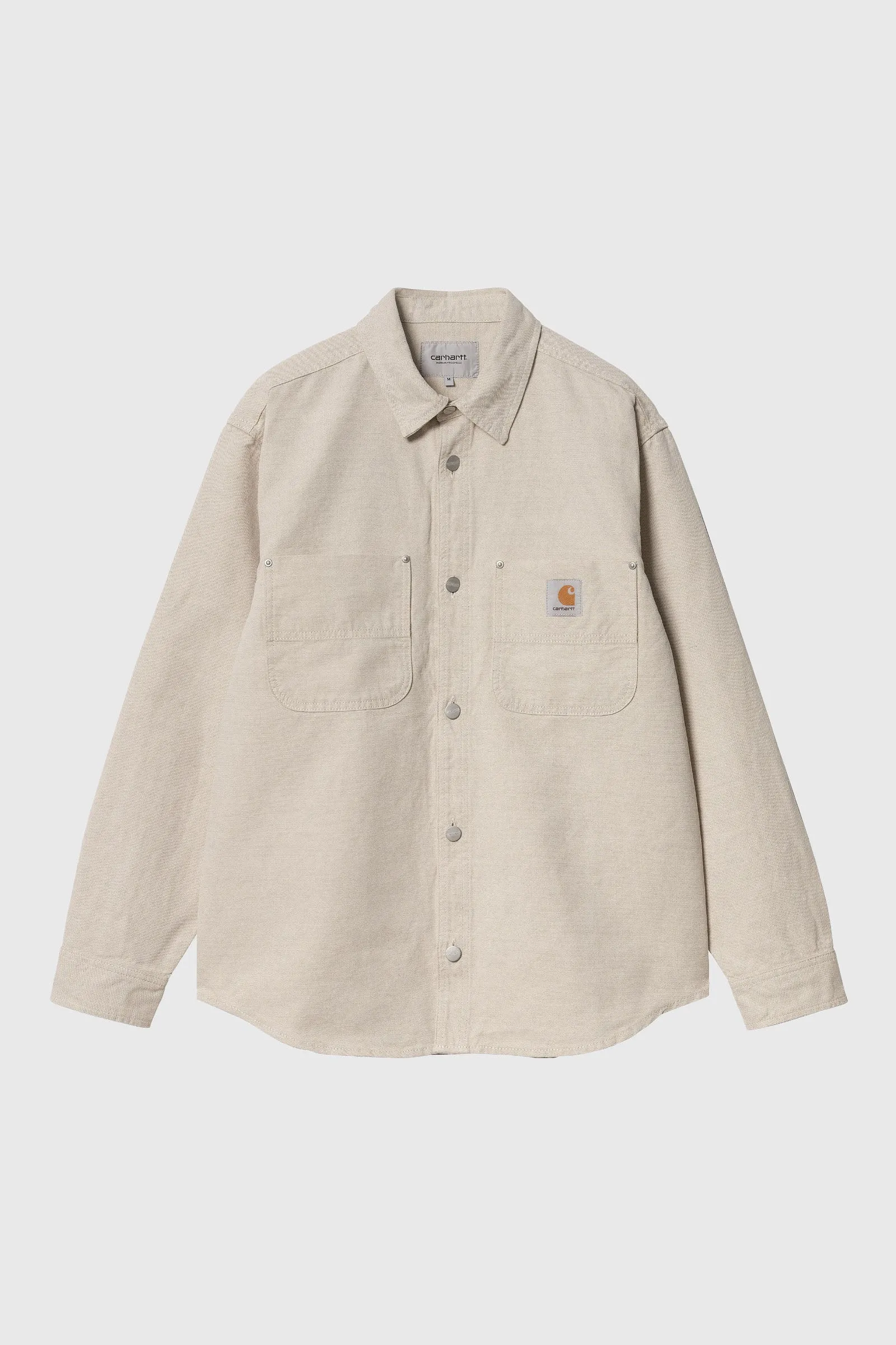 Carhartt Wip Walter Shirt Jac Beige Chiaro Uomo