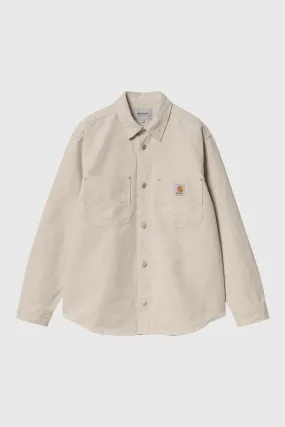 Carhartt Wip Walter Shirt Jac Beige Chiaro Uomo