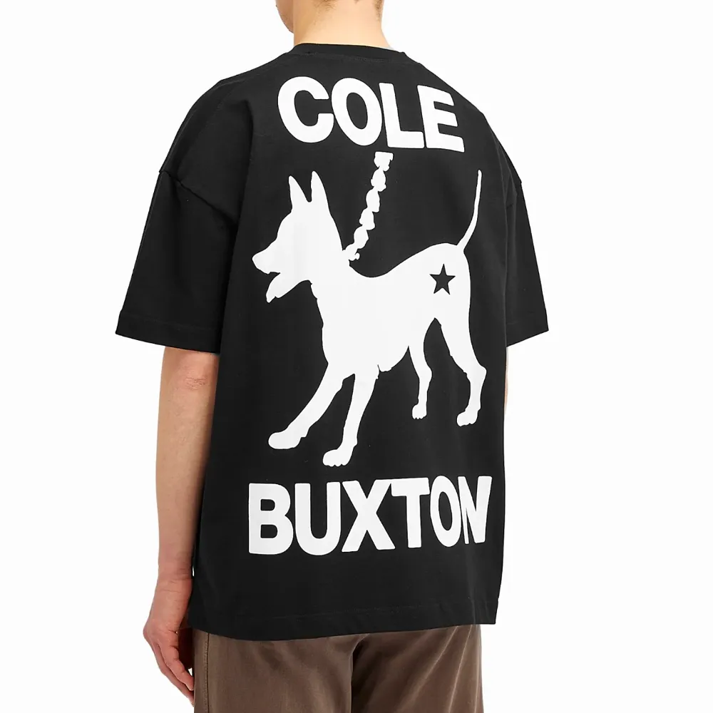 Cole Buxton Dog T-Shirt Black