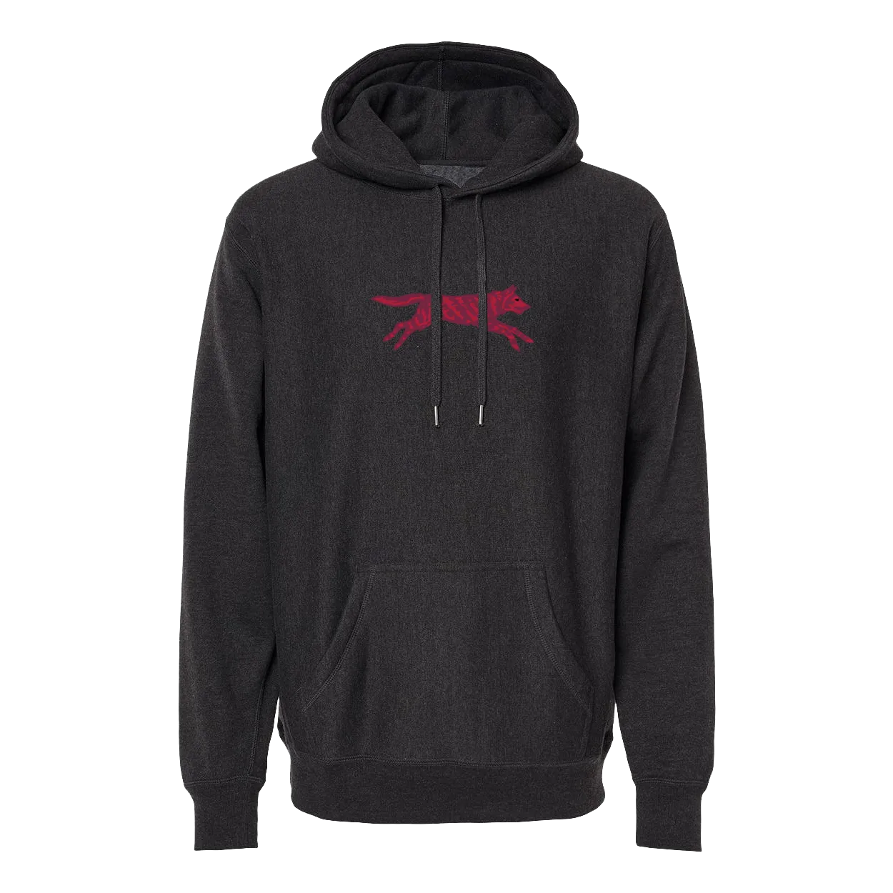 Crimson Wolf Hoodie