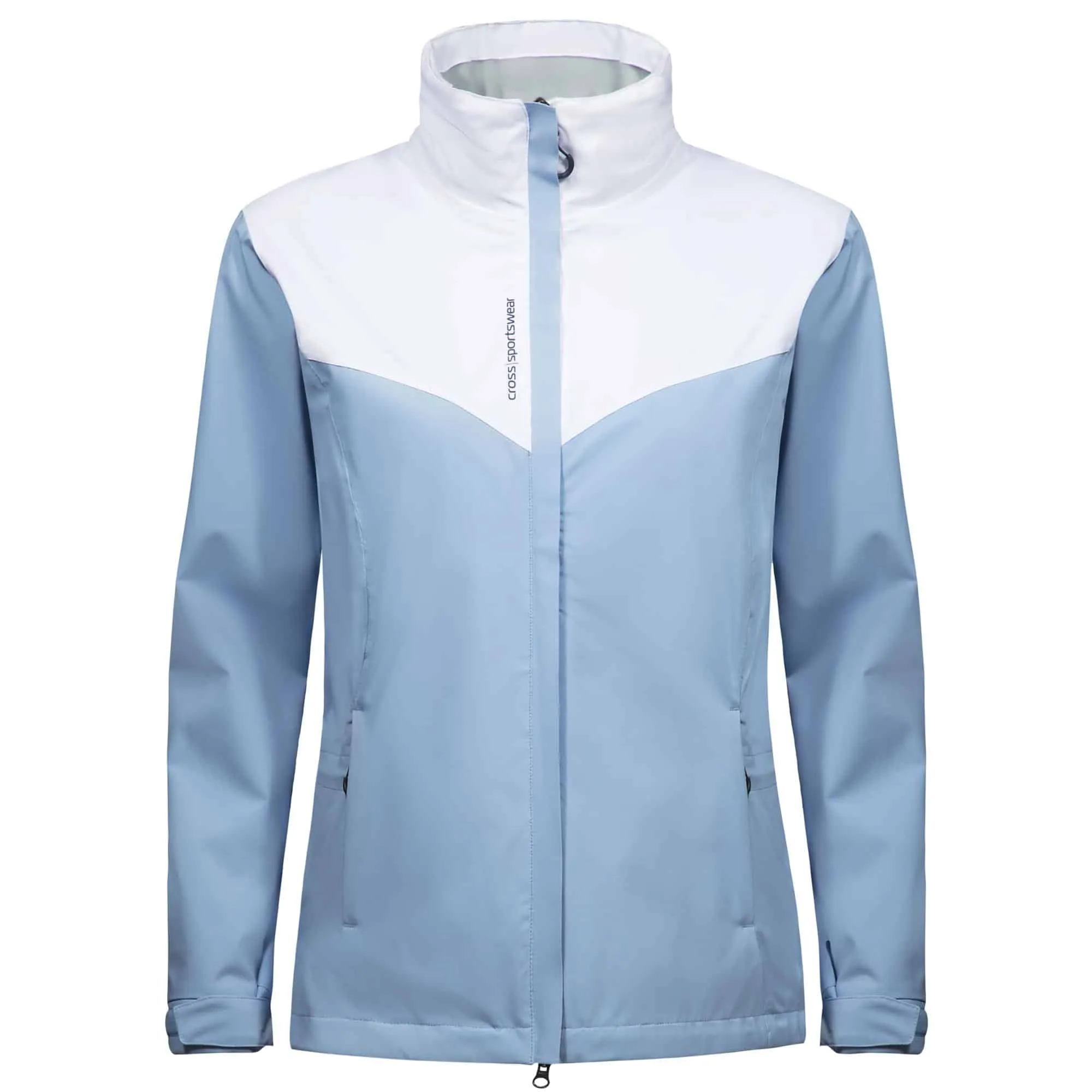 Cross Cloud Waterproof Ladies Golf Jacket Forever Blue