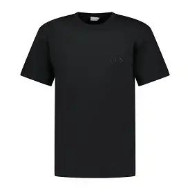 DIOR 'CD ICON' LOGO T-SHIRT BLACK