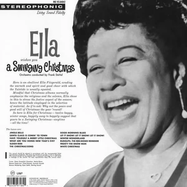 Ella Fitzgerald ~ Ella Wishes You A Swinging Christmas