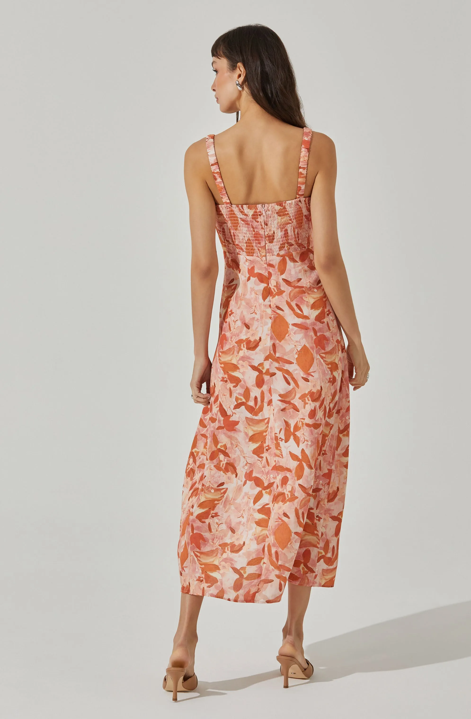 Elsie Floral Midi Dress