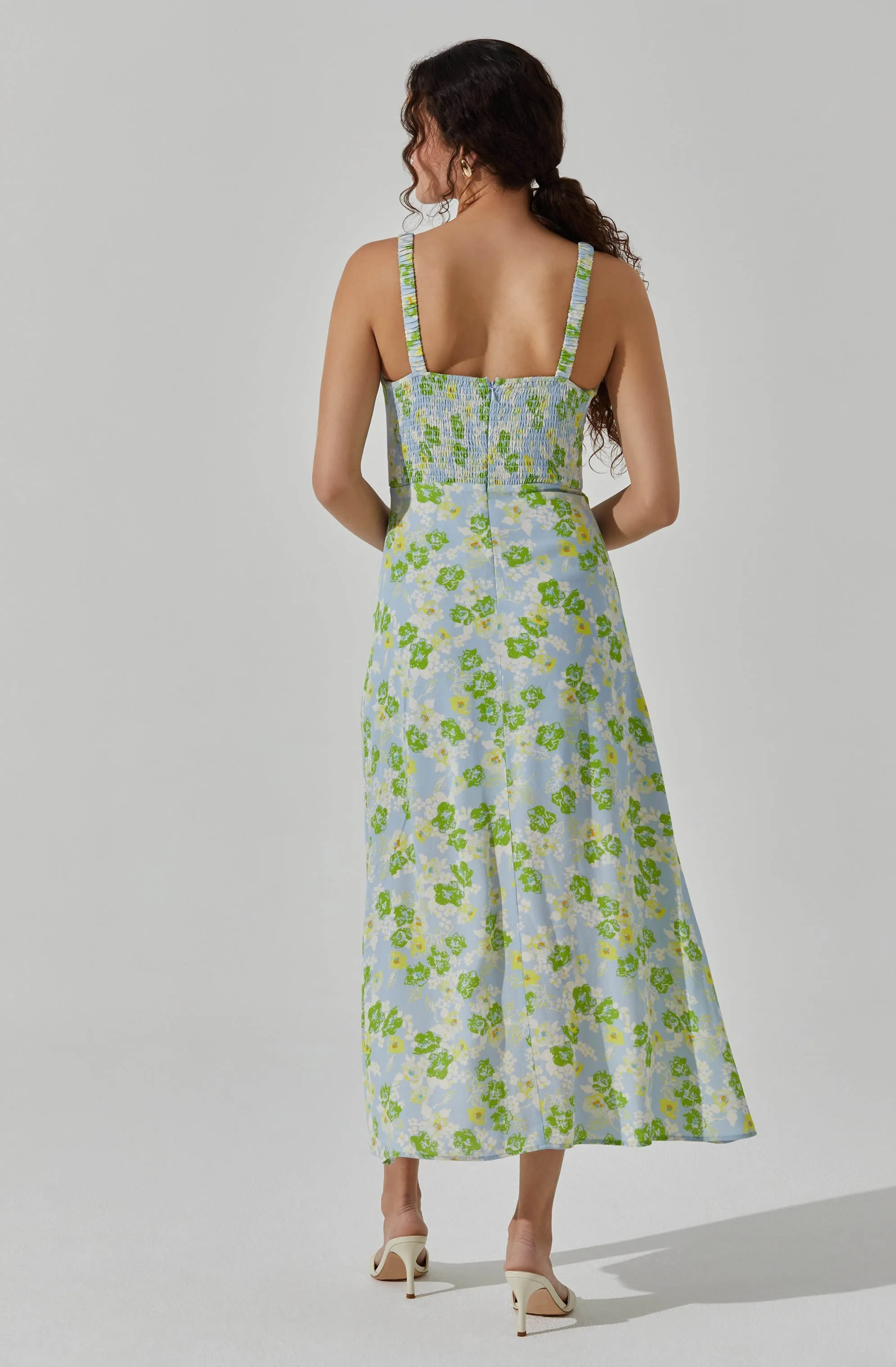 Elsie Floral Midi Dress