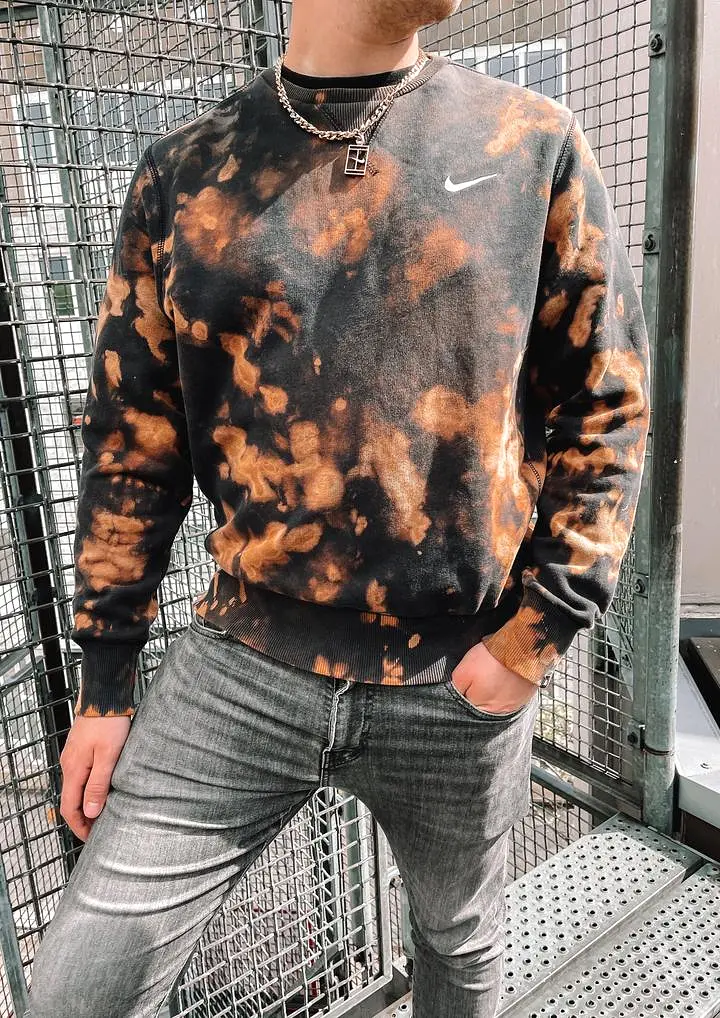 EXCLUSIVE NIKE TIE DYE SWEATER L