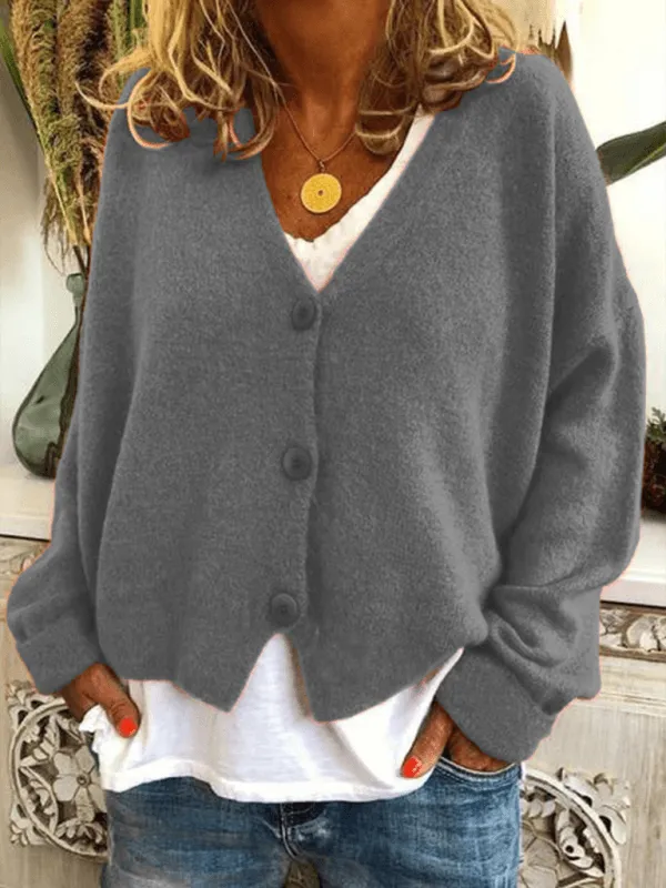 Fashion Loose Women Cardigan Sweater