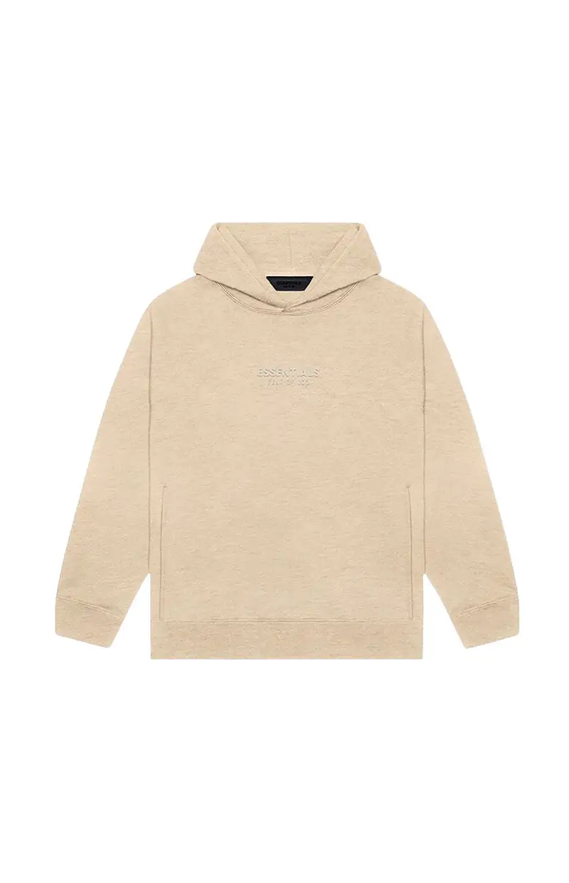 Fear of God Essentials Hoodie 'Gold Heather' FW23