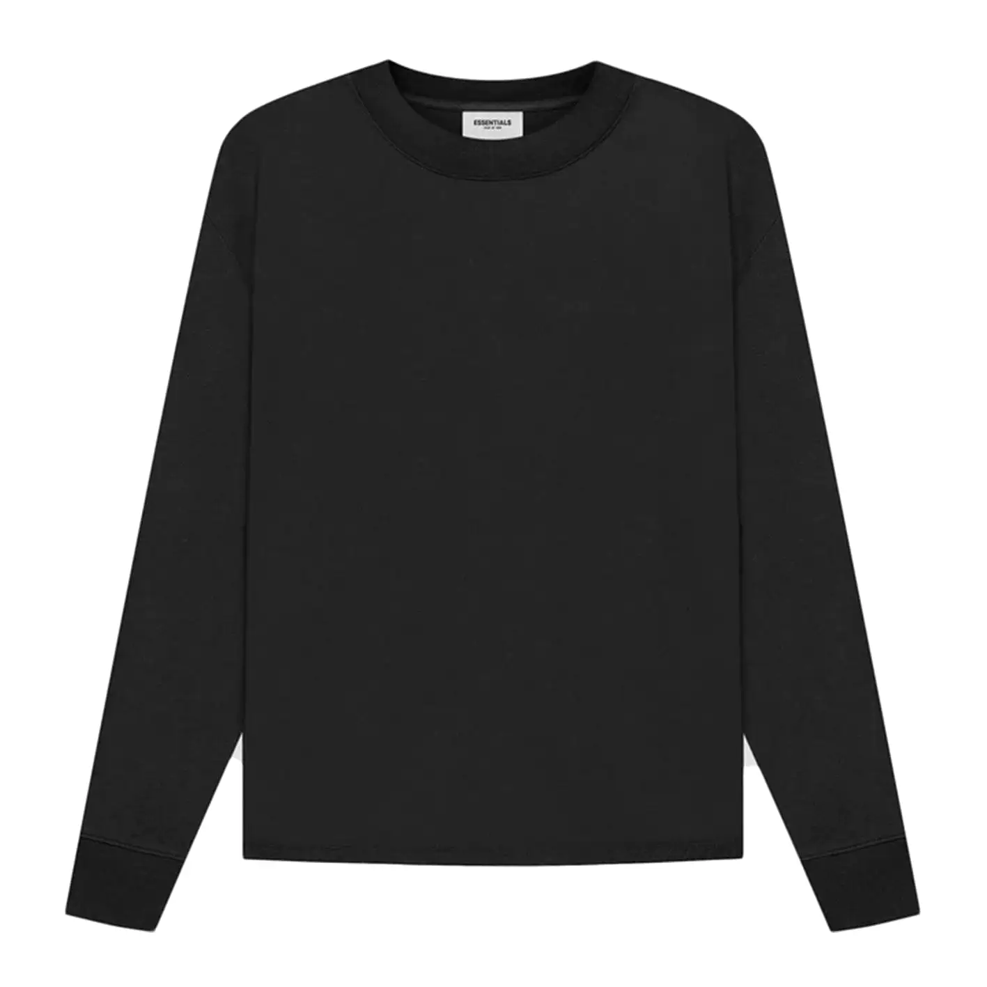 FEAR OF GOD ESSENTIALS LONG SLEEVE T-SHIRT BLACK (SS21)