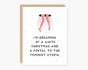 Feminist Utopia Holiday Card