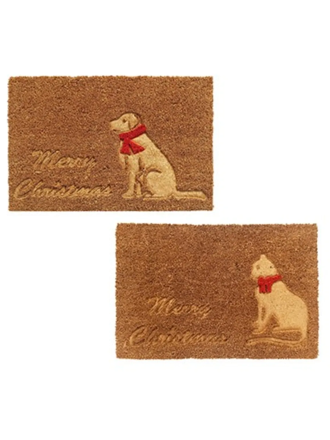 Festive Pet Door Mat