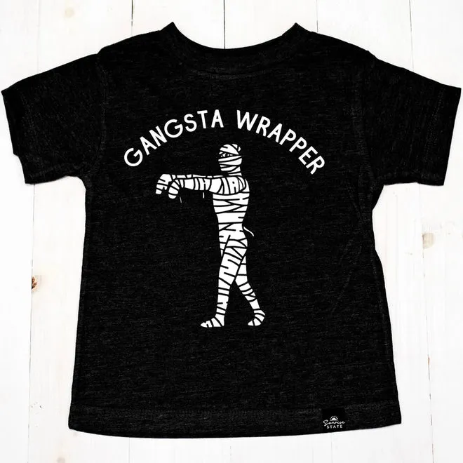 GANGSTA WRAPPER MUMMY HALLOWEEN T-SHIRT | KIDS + YOUTH