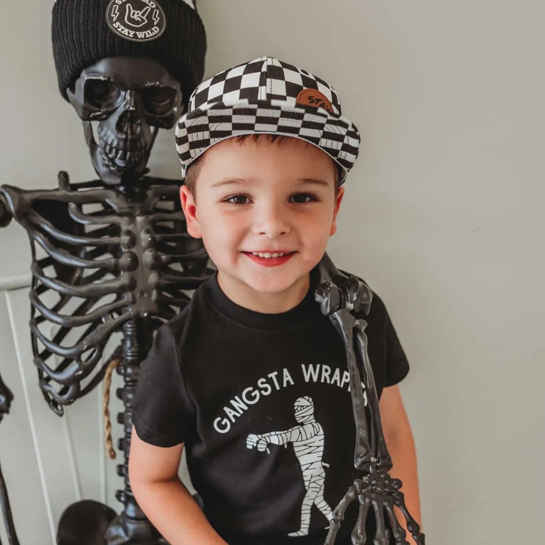 GANGSTA WRAPPER MUMMY HALLOWEEN T-SHIRT | KIDS + YOUTH