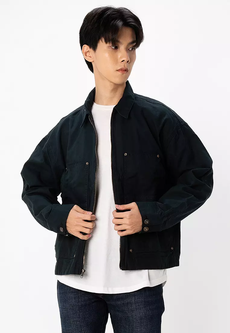 GAP Canvas Carpenter Zip Jacket