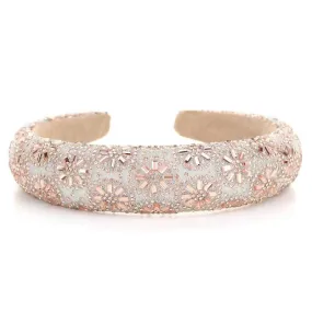 Gloria Christmas Designer Headband in Pink