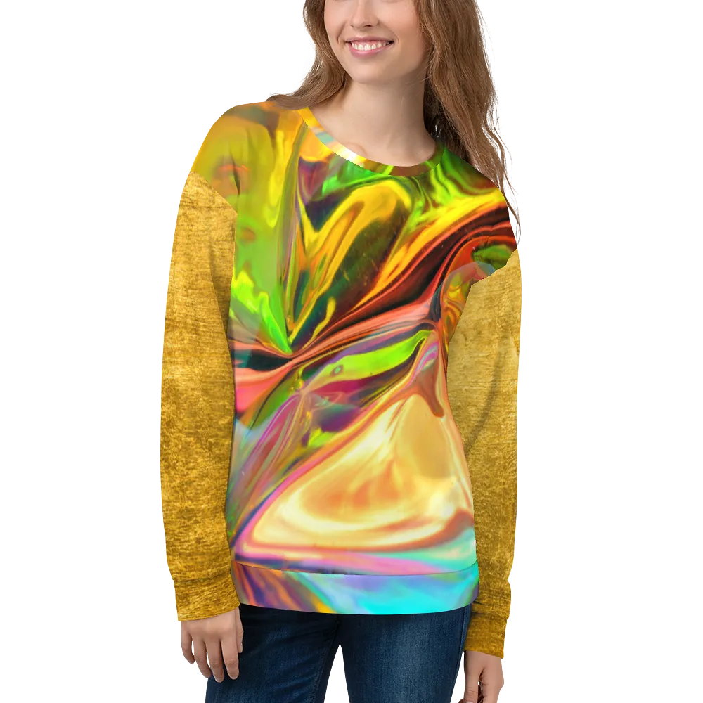 Gold Galactica Sweatshirt