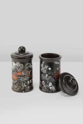 Halloween Vanity Jars