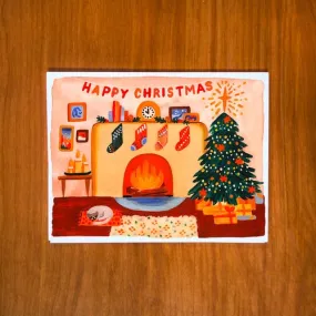 Happy Christmas Box Card