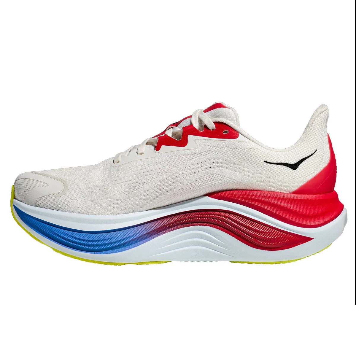 Hoka Skyward X Running Shoes - Mens - Blanc De Blanc/Virtual Blue