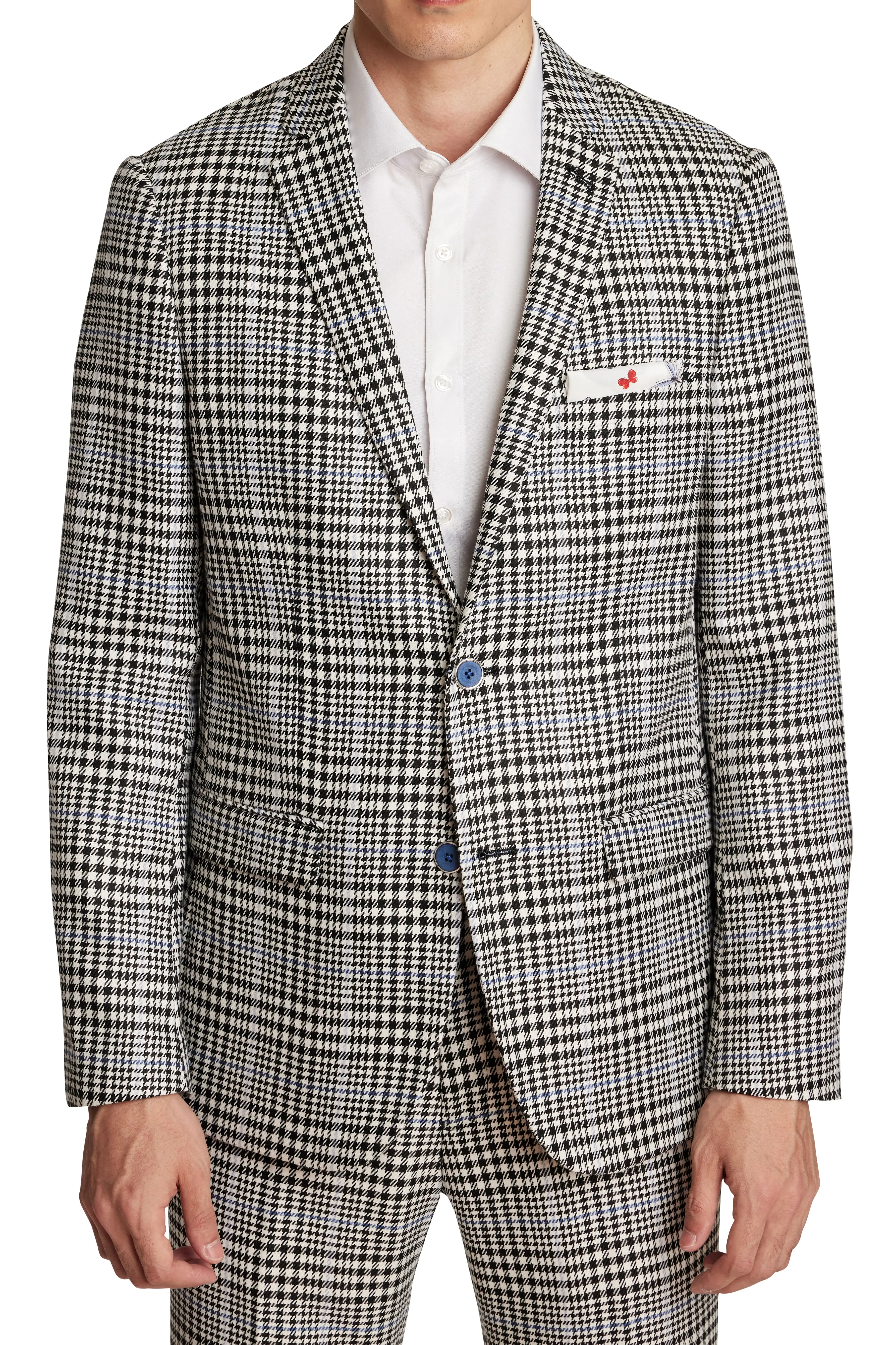 Hound Check Slim Dover Notch Jacket