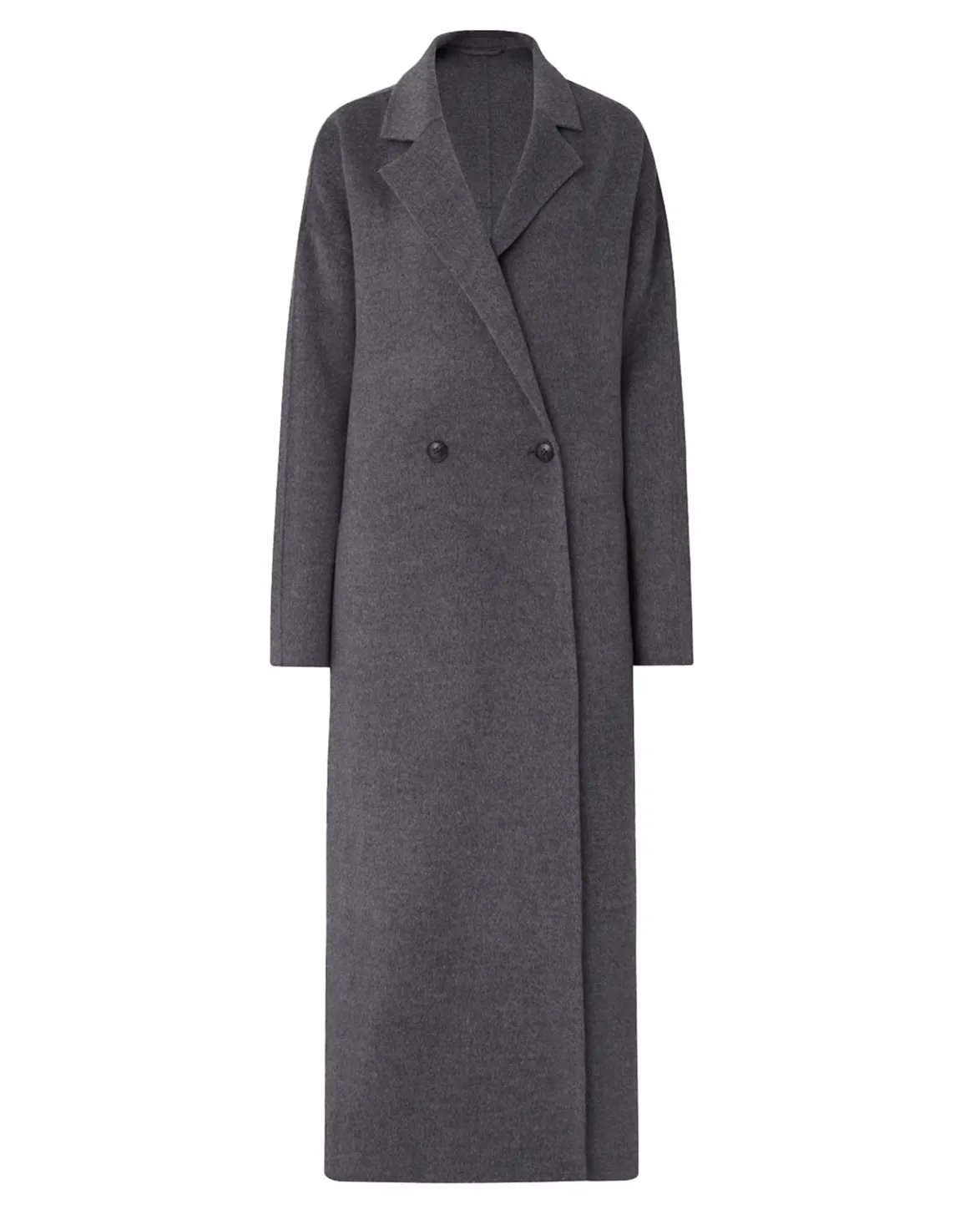 House of Dagmar Oversize Doublé Coat Charcoal