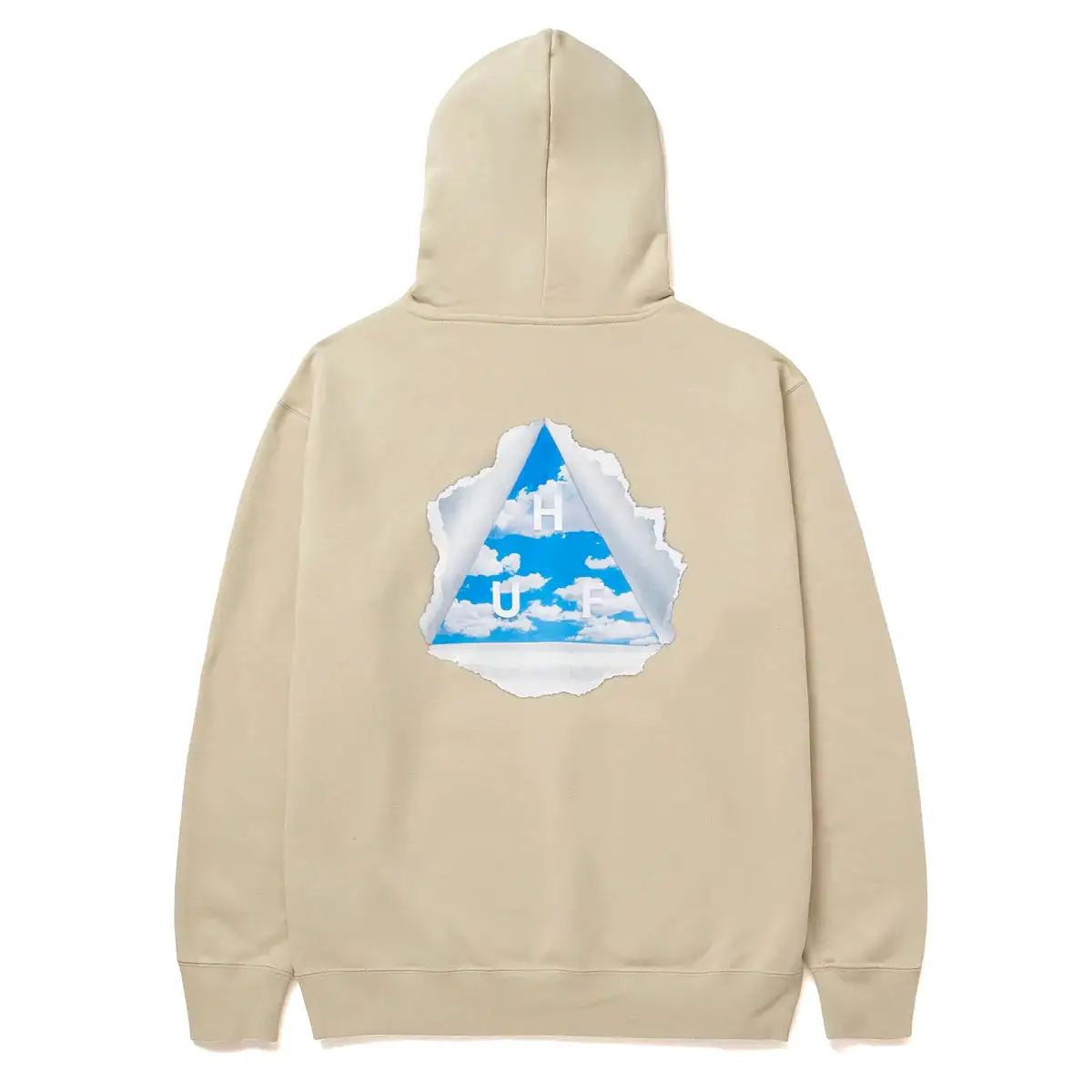 HUF Tear You A New One Hoodie Sand