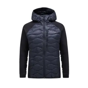 JACKET HELIUM DOWN HYBRID Man Black 