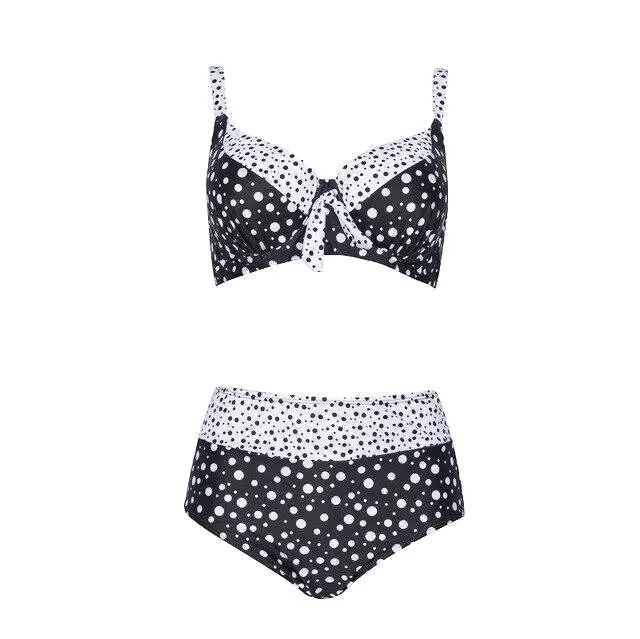 Knotted Push Up Bikini Set