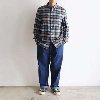 LA PAZ Chest Pocket Rainbow Checks Shirt