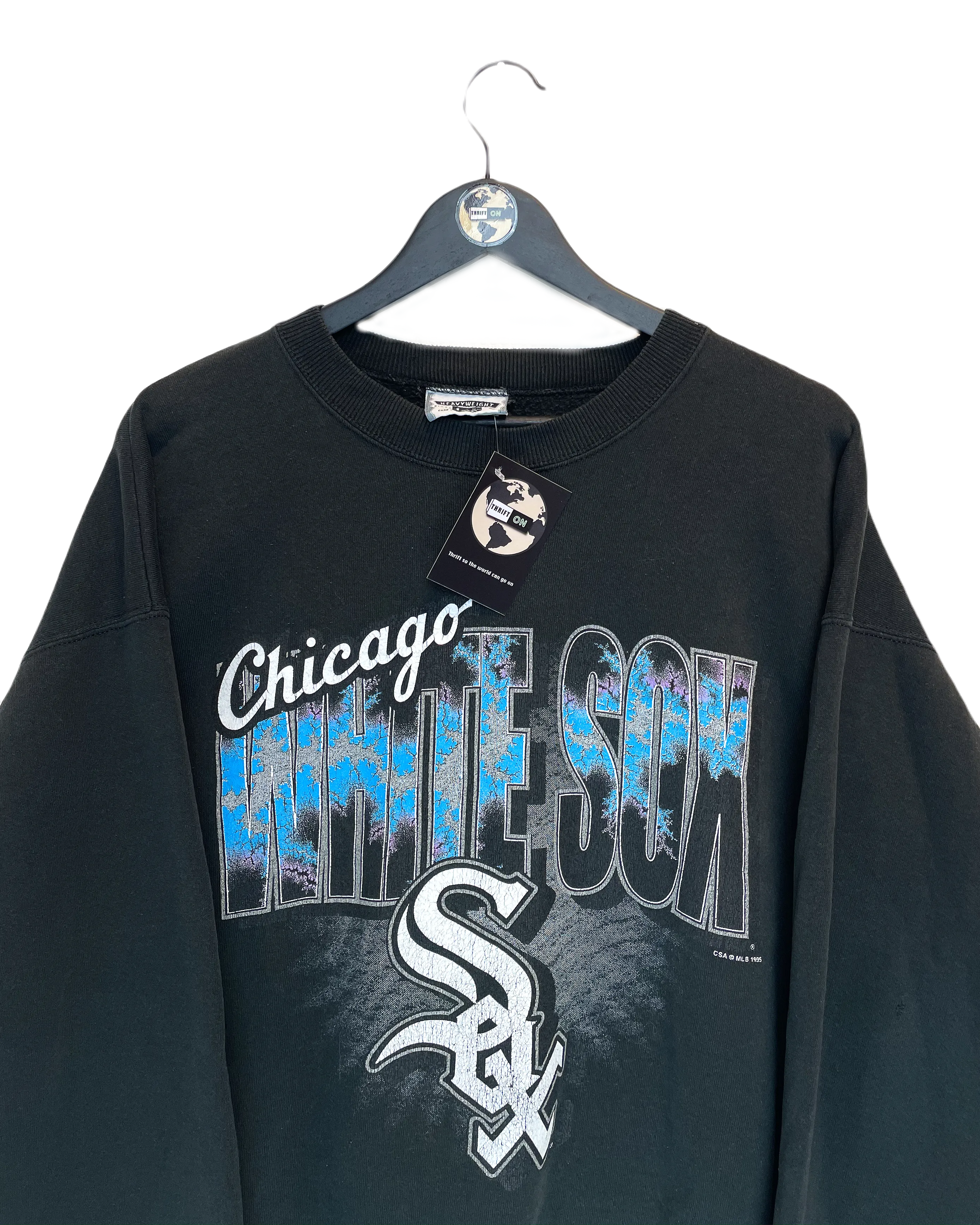 Lee USA White Sox Sweater XL